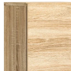 Badschrank mit Glaseinsatz - Hoxtona