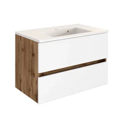 Badschrank Set komplett - Maklesa (fünfteilig)