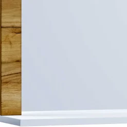 Badspiegel in Wildeiche Honig & Weiß - Cabarete