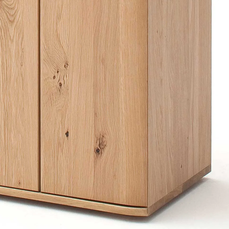 Balkeneiche Kombikommode mit 4 Schubladen - Mabasa