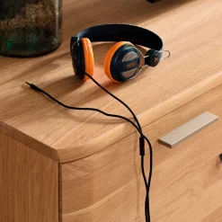 Balkeneiche TV Element 200 cm breit - Mabasa