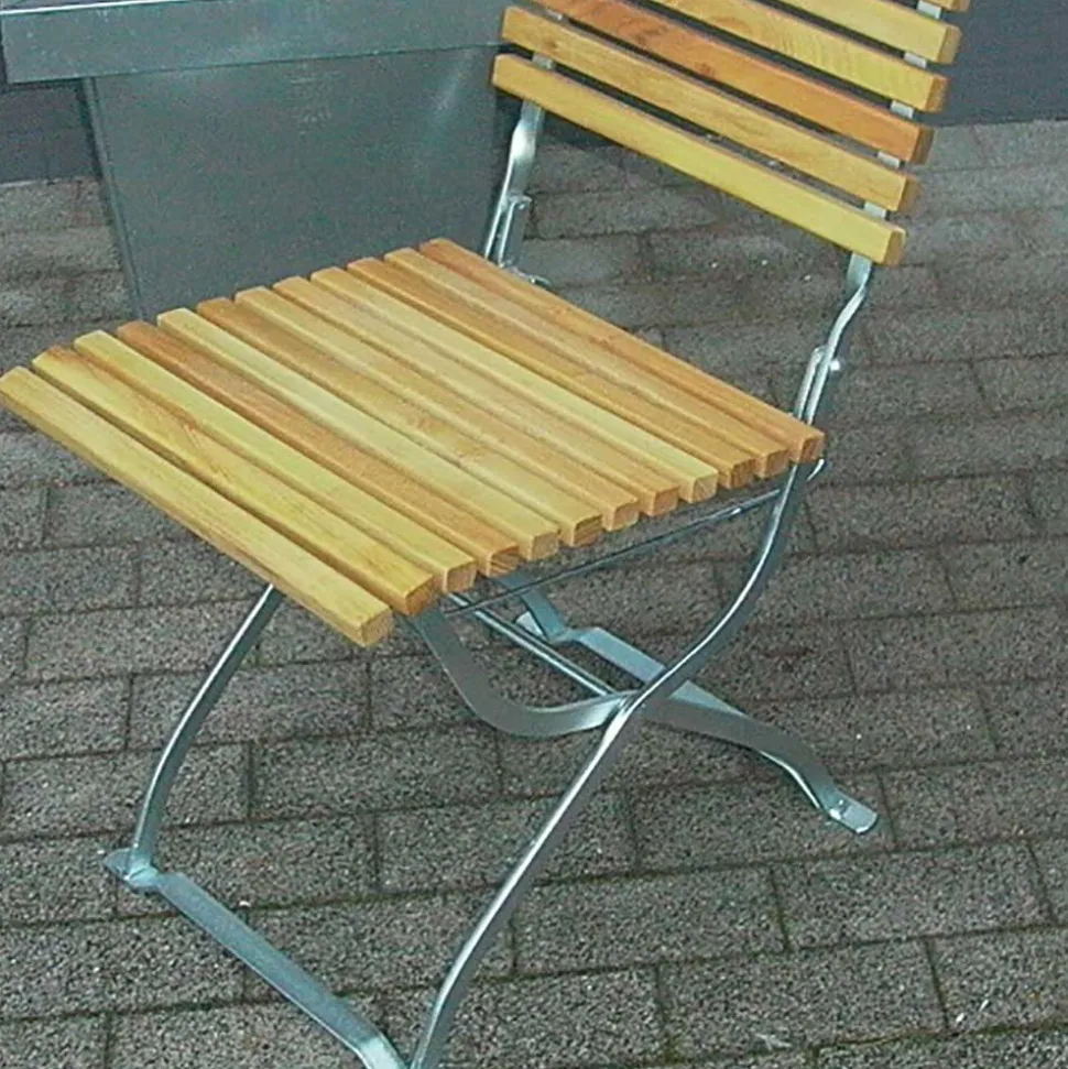Balkon Klappstuhl Paznaun aus Holz massiv (2er Set)