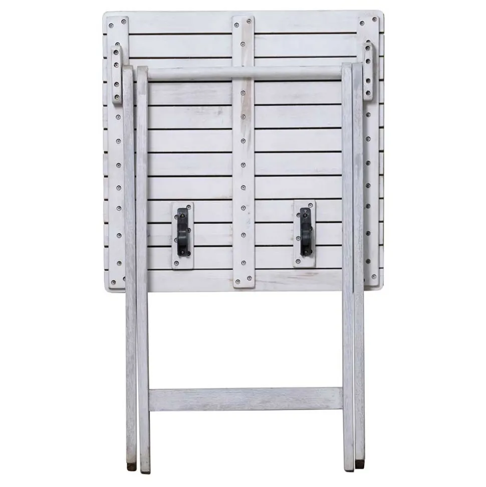 Balkon Sitzgruppe in Grey Wash - Paisly (dreiteilig)