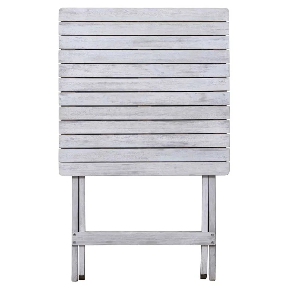 Balkon Sitzgruppe in Grey Wash - Paisly (dreiteilig)