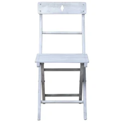 Balkon Sitzgruppe in Grey Wash - Paisly (dreiteilig)