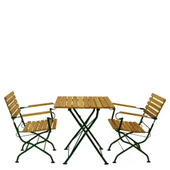 Balkonmöbel Set aus Robinie - Emily (dreiteilig)