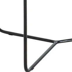 Bank aus gedecktem Glattleder in Braun - Teamona