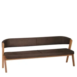 Bank für den Esstisch in Braun & Natur - Ovenciana
