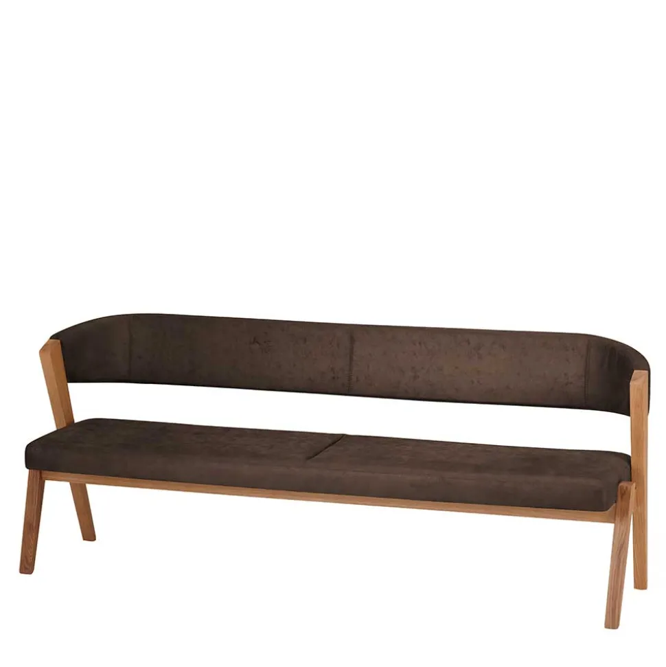 Bank für den Esstisch in Braun & Natur - Ovenciana