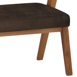 Bank für den Esstisch in Braun & Natur - Ovenciana