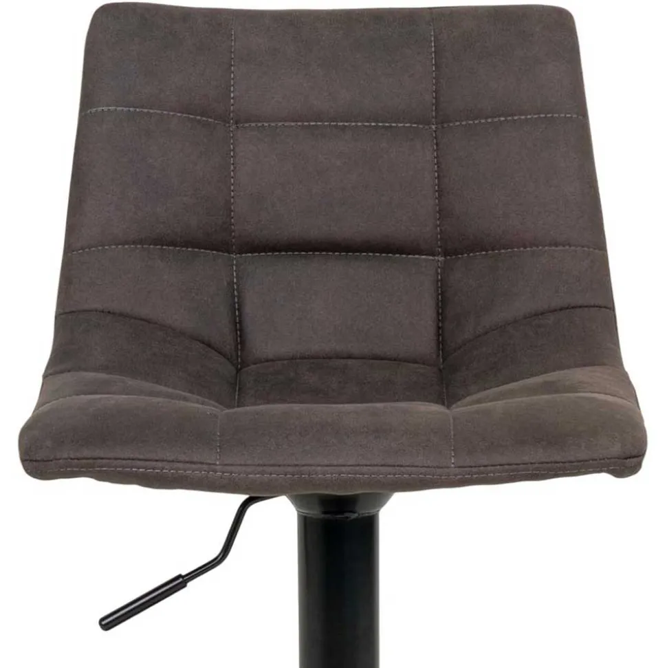 Bar Thekenstühle in Dunkelgrau - Rico (2er Set)