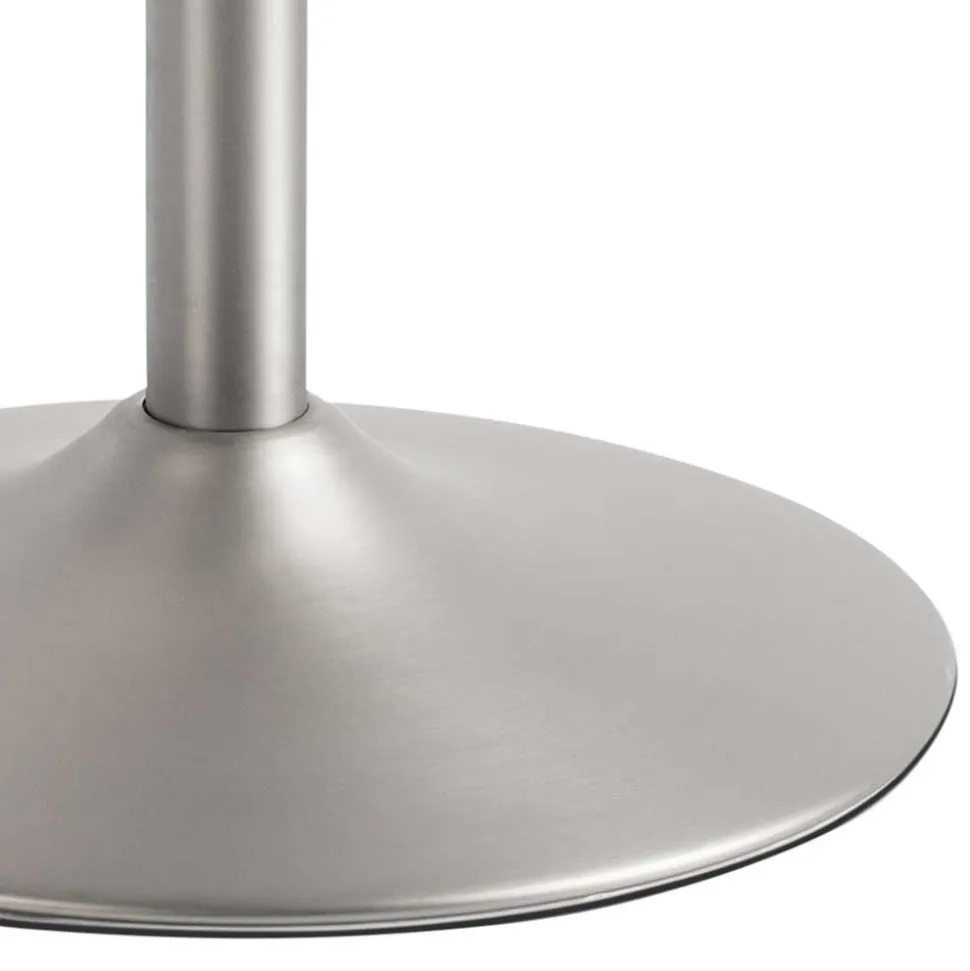 Barhocker in Hellbraun & Chrom - Calypso