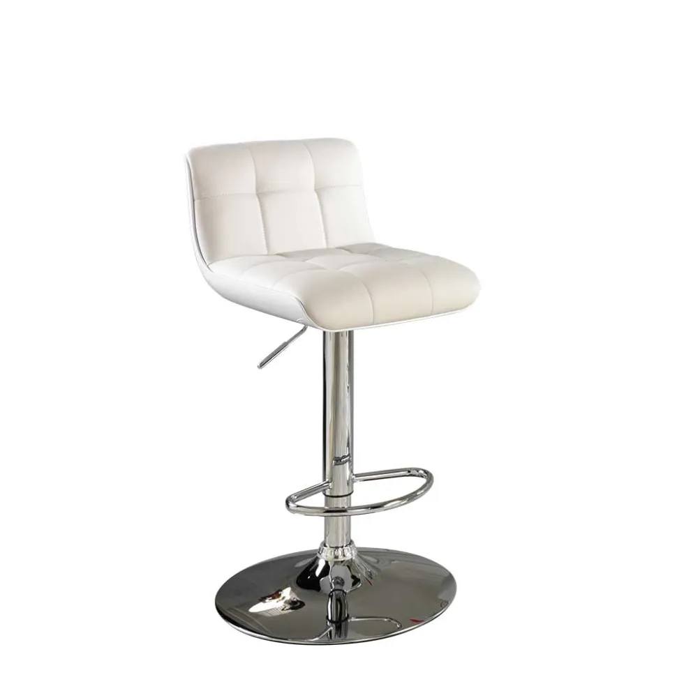 Barhocker Woma in Weiß (2er Set)