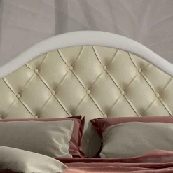 Barock Design Bett & Nachtkommoden - Valganios (dreiteilig)