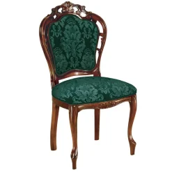 Barock Essgruppe mit fünf Stühlen - Ursanna (sechsteilig)