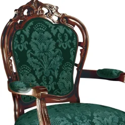 Barock Essgruppe mit fünf Stühlen - Ursanna (sechsteilig)