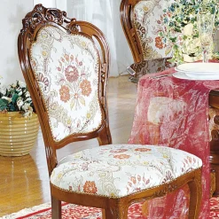 Barock Esszimmer Gruppe Magari mit ovalem Tisch (sechsteilig)