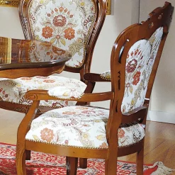 Barock Esszimmer Gruppe Magari mit ovalem Tisch (sechsteilig)