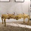 Barock Wohnzimmertisch in Gold Eliah 108x57 cm