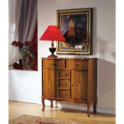 Barocke Kombikommode Agosto mit 5 Schubladen