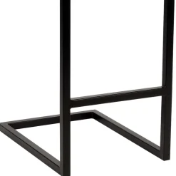 Barstuhl in Oliv Grün Microfaserbezug - Lnyza (2er Set)