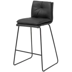 Barstuhl mit Bügelgestell mit Fußablage - Carlot