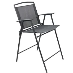 Bartisch & Bar-Klappstühle Set - Irvine (dreiteilig)