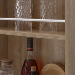 Bartisch mit Regal in Sonoma-Eiche - Calls