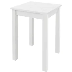 Bartisch und Barhocker in Weiß - Zanaris (dreiteilig)