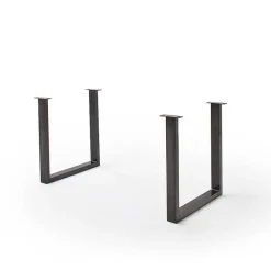 Baumkanten Tisch aus Akazie in Walnuss Braun - Rodrico