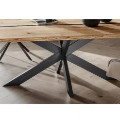 Baumkantentisch mit Epoxid-Harz-Einlage - Cocktail