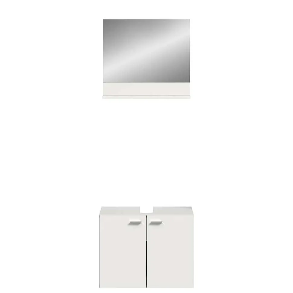 Beckenunterschrank und Spiegel Set - Harmone (zweiteilig)