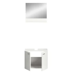 Beckenunterschrank und Spiegel Set - Harmone (zweiteilig)