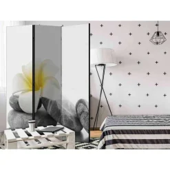 Bedruckte Trennwand Weißer Lotus - Scontira