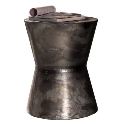 Beistelltisch aus Eisen mit Antik Finish - Altamira