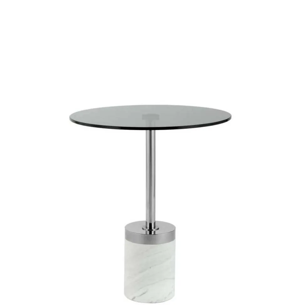 Beistelltisch aus Rauchglas - Lania