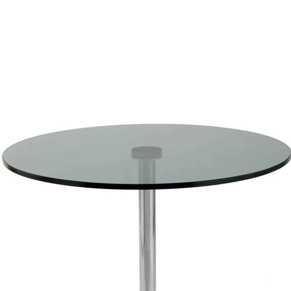 Beistelltisch aus Rauchglas - Lania