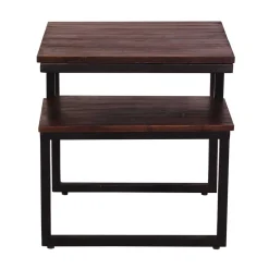 Beistelltisch aus Teak Recyclingholz - Solapura