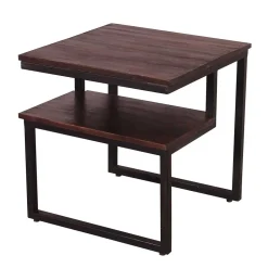 Beistelltisch aus Teak Recyclingholz - Solapura