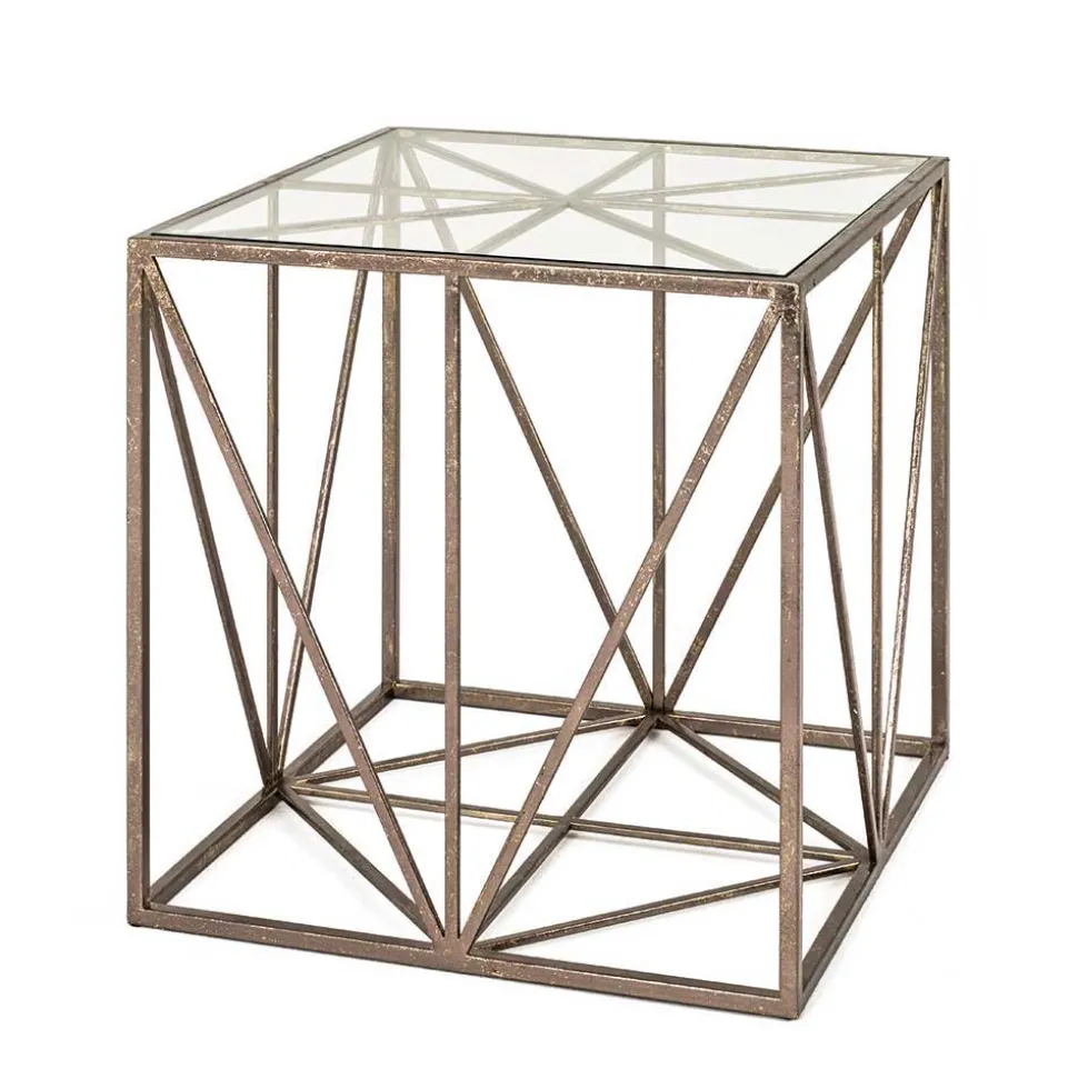 Beistelltisch Craig im Würfel Design