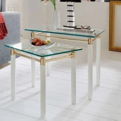 Beistelltisch Elana aus Glas