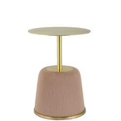Beistelltisch in Rosa und Gold - Vilantinos