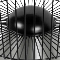 Beistelltisch in Schwarz Marmorplatte - Davork