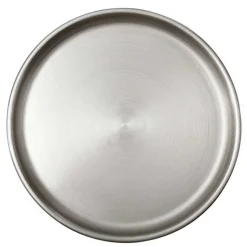 Beistelltisch in Silber mit Anthrazit - Gulia