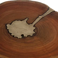 Beistelltisch mit Baumscheibe Platte - Sibyella