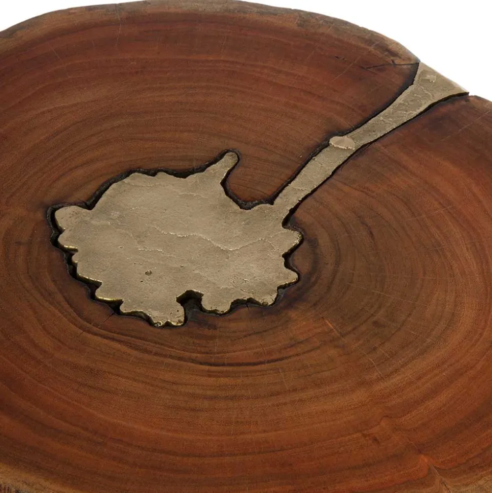 Beistelltisch mit Baumscheibe Platte - Sibyella