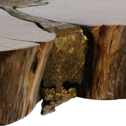 Beistelltisch mit Baumscheibe Platte - Sibyella