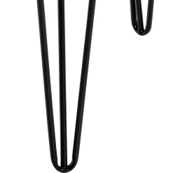 Beistelltisch mit Platte aus Spiegelglas - Elba