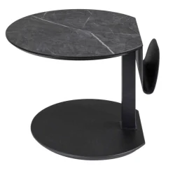 Beistelltisch mit Zeitungsablage höhenverstellbar - Granado