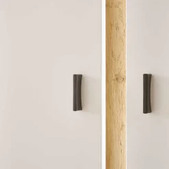 Beleuchtete TV Anbauwand Möbelset - Racelyn (dreiteilig)